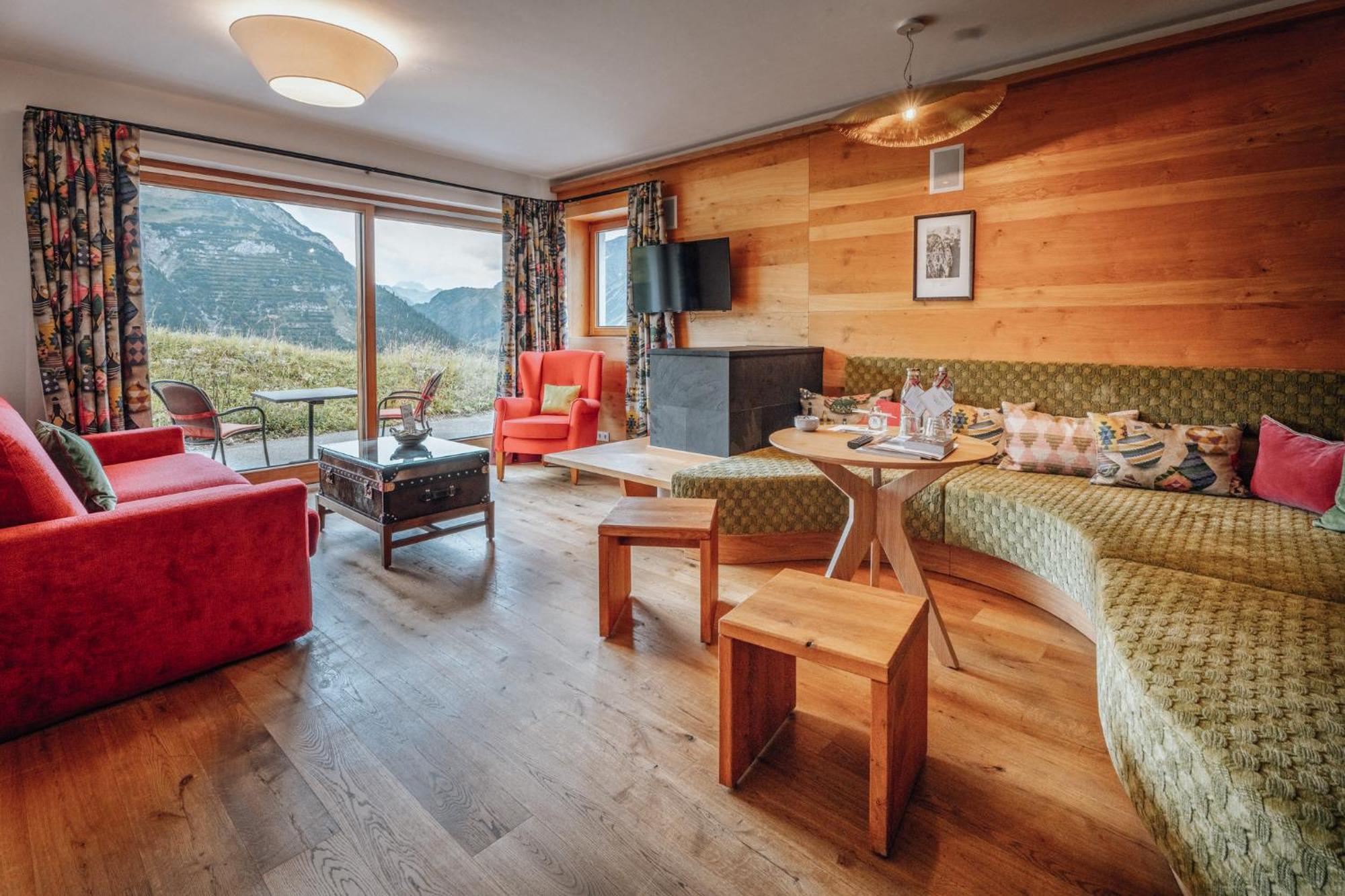 Hotel Goldener Berg Lech am Arlberg Bagian luar foto