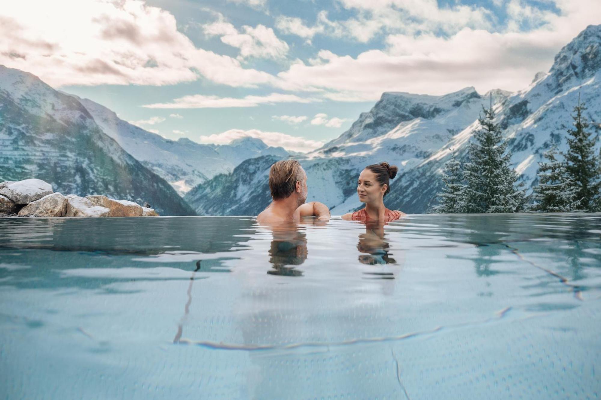 Hotel Goldener Berg Lech am Arlberg Bagian luar foto
