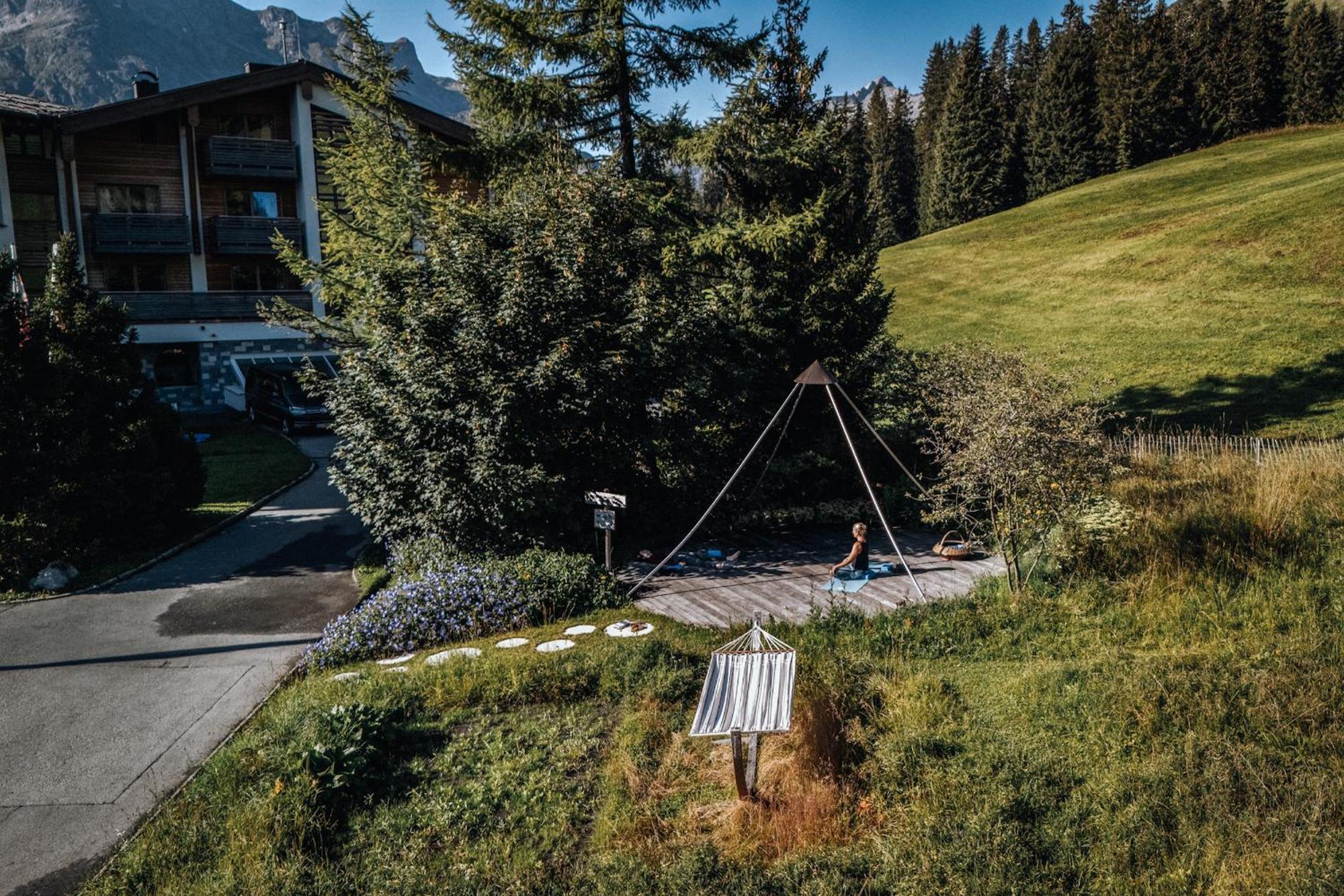 Hotel Goldener Berg Lech am Arlberg Bagian luar foto