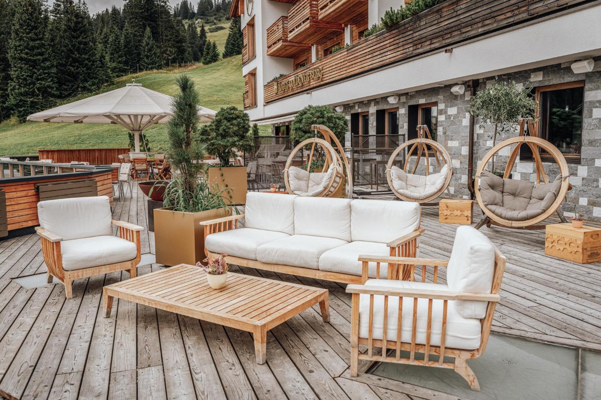 Hotel Goldener Berg Lech am Arlberg Bagian luar foto