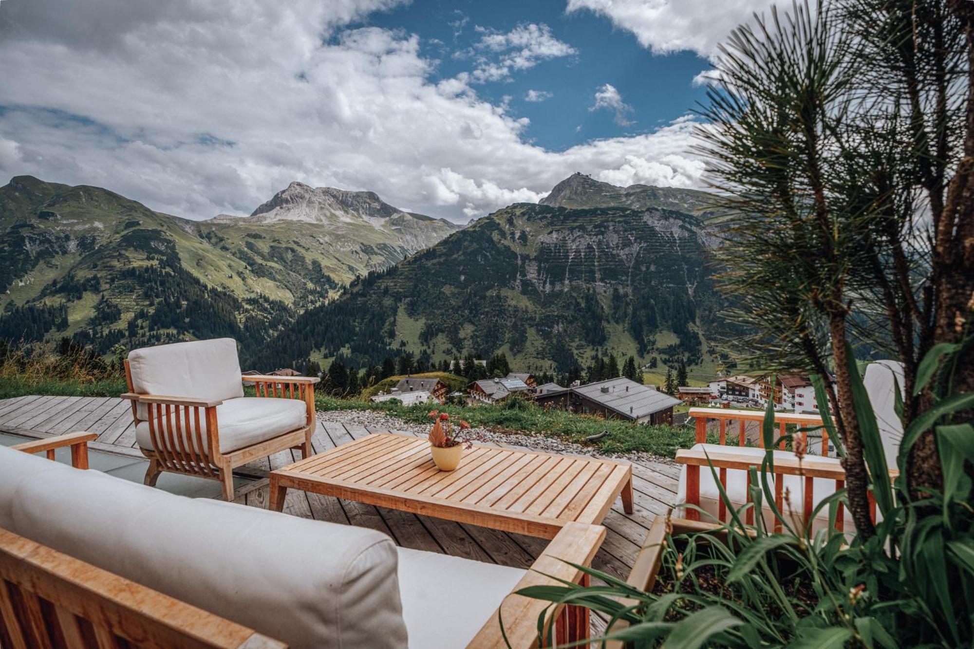 Hotel Goldener Berg Lech am Arlberg Bagian luar foto