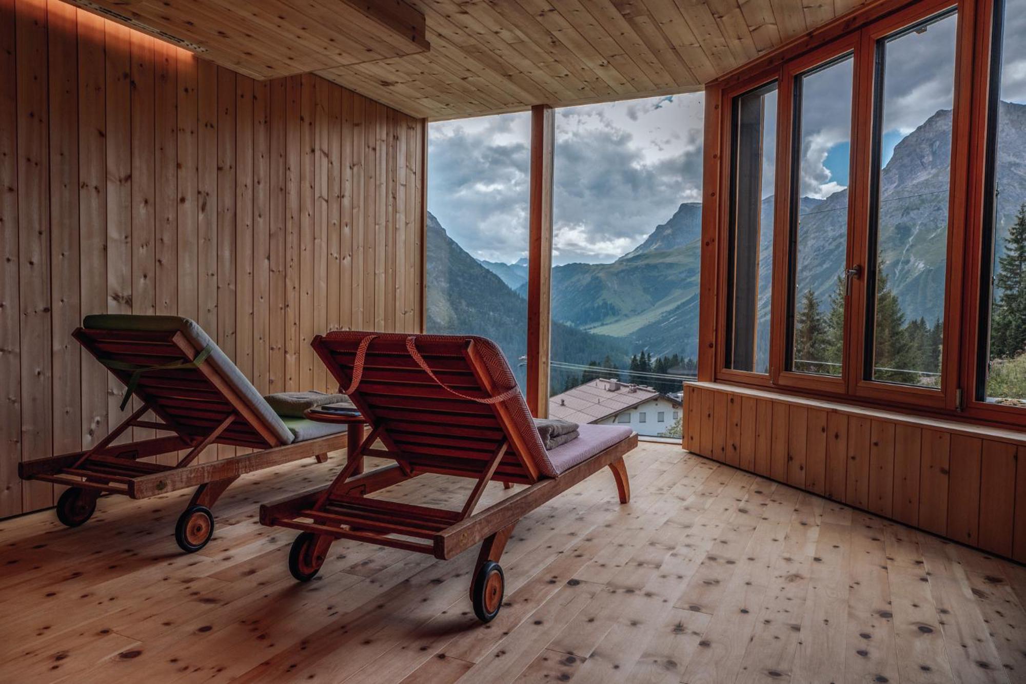 Hotel Goldener Berg Lech am Arlberg Bagian luar foto