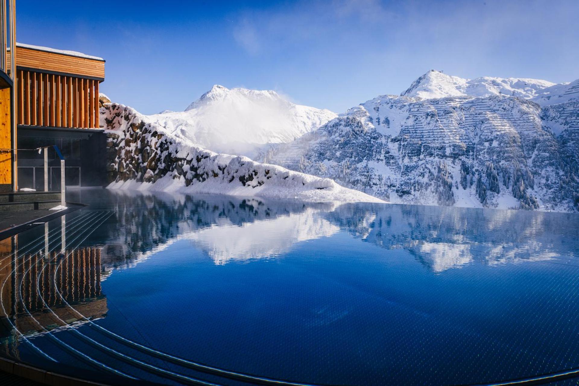 Hotel Goldener Berg Lech am Arlberg Bagian luar foto